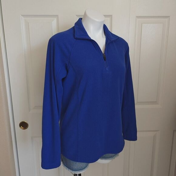 Land's End Outfitters 1/4 zip fleece top sz S - Picture 3 of 9